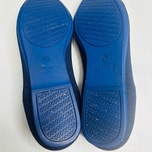 Rothy's The Flat in Maritime Navy Ballet Flats Round Toe - Picture 10 of 10